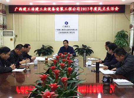 欧旨依加入指导装置公司向导班子民主生涯会