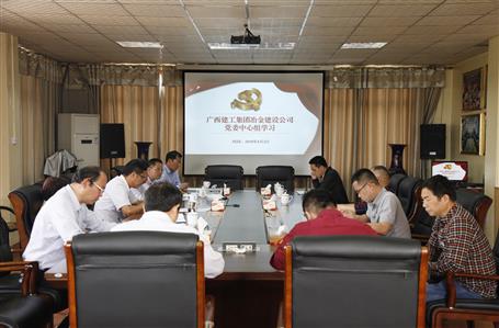 不忘初心，，，，，，，，继续前进——公司党委中心组学习《习近平谈治国理政》第二卷
