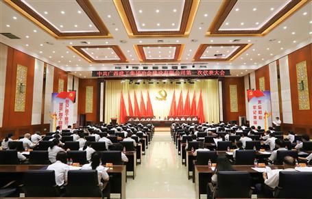 广西918博天娱乐庄闲冶建第一次党代会胜利召开