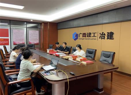 【“两个年”双提升】冶建公司党委开展2022年上半年党918博天娱乐庄闲作检查