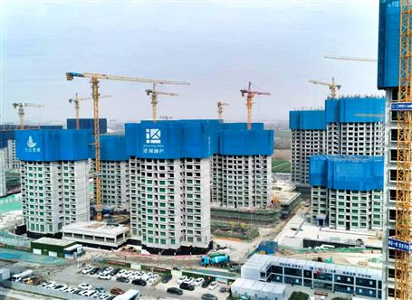【真抓实干 勇猛争先】冶建公司一区外项目5栋楼陆续封顶